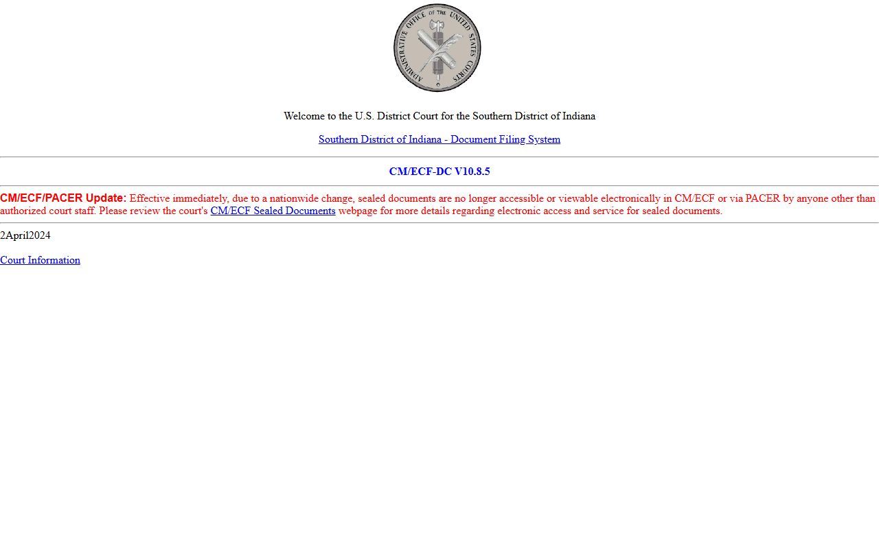 Union County federal court records CM ECF access