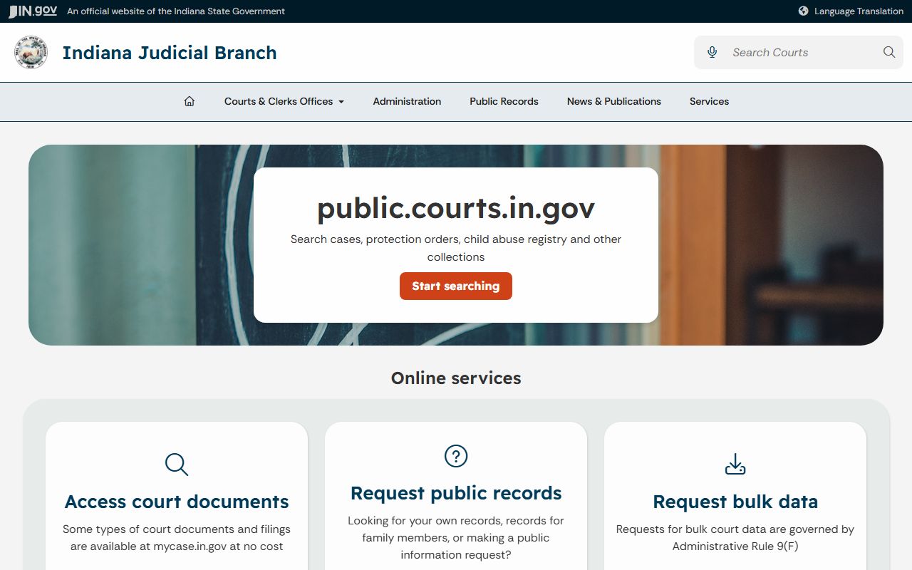 Union County court records public records hub